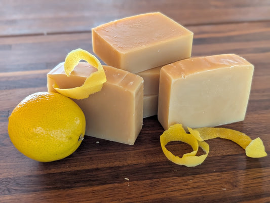 Lemongrass Eucalyptus Goat's Milk Soap