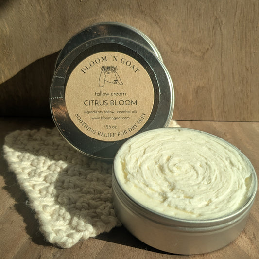 Citrus Bloom Tallow Cream